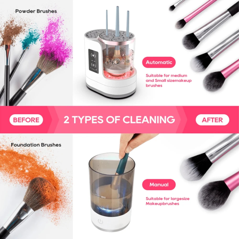 QuickSpin Electric Brush Cleaner Pro